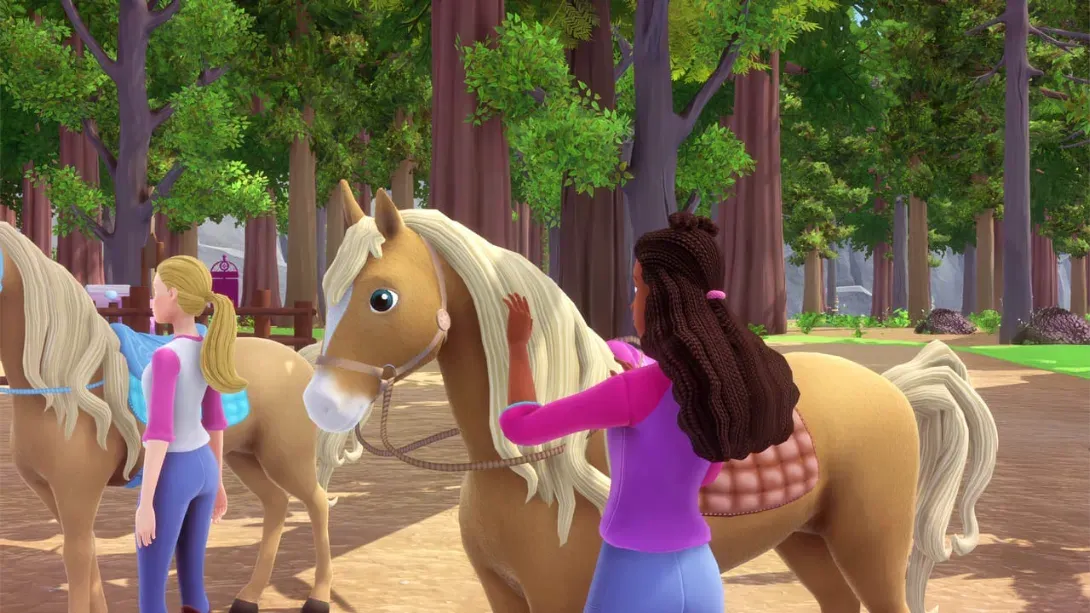 【美版】芭比马术小径 .Barbie Horse Trails 中文