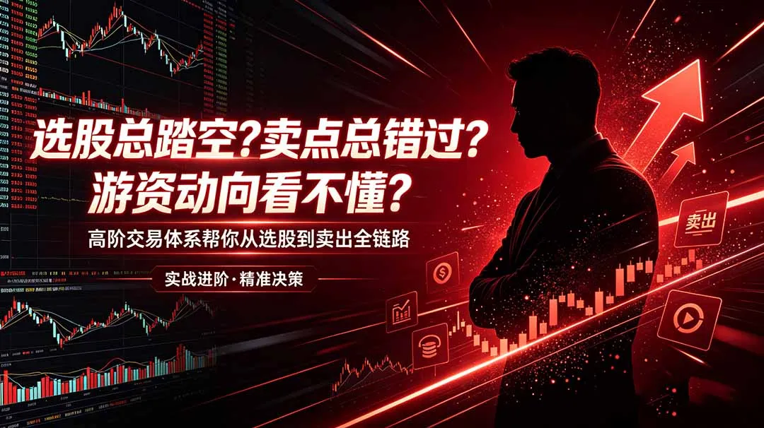 选股总踏空？卖点总错过？游资动向看不懂？高阶交易体系帮你从选股到卖出全链路(更新6月mc69.cn - 副业项目分享,互联网学习资源,考公考研资料,虚拟资料与创业思路天璇笔记网