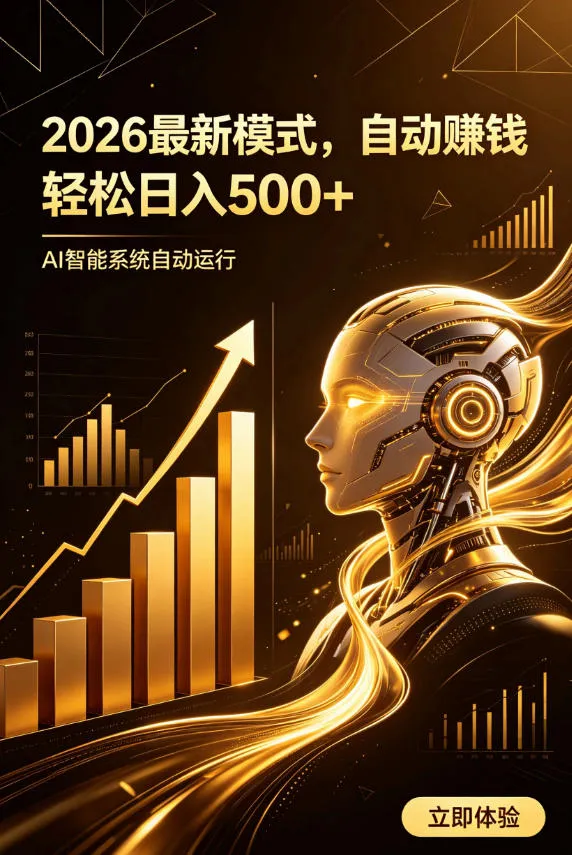 AI智能广告，自动賺钱新模式，轻松日入500+，主业副业都可做，适合任何人群【揭秘】mc69.cn - 副业项目分享,互联网学习资源,考公考研资料,虚拟资料与创业思路天璇笔记网