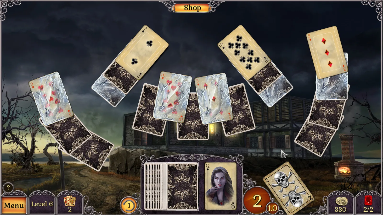 《宝石配对：暮色纸牌 Jewel Match Twilight Solitaire》Switch英文版NSP下载