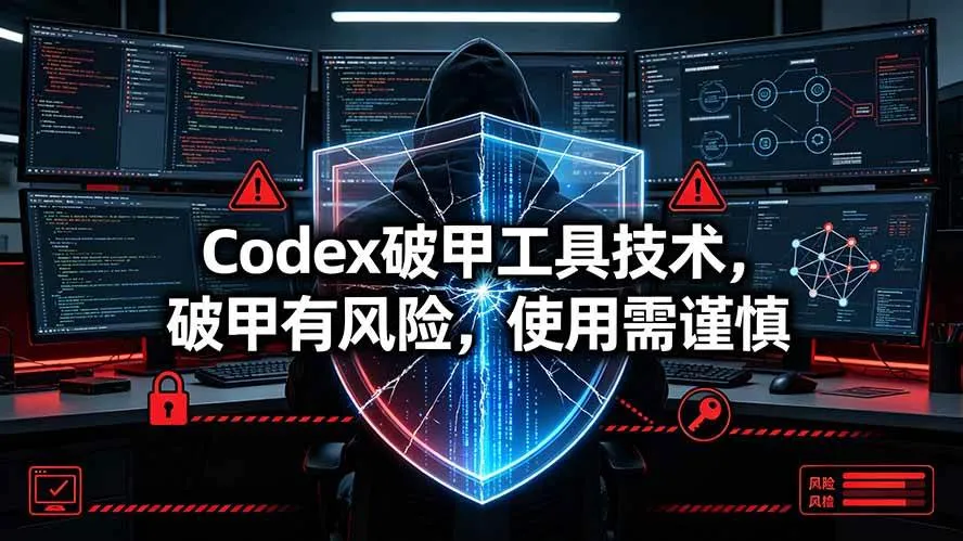 （19533期）Codex破甲工具技术，破甲有风险，使用需谨慎mc69.cn - 副业项目分享,互联网学习资源,考公考研资料,虚拟资料与创业思路天璇笔记网