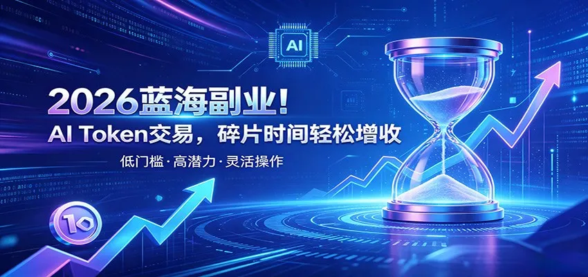 AI Token算力赛道！普通人可入局的数字副业，零门槛快速起步mc69.cn - 副业项目分享,互联网学习资源,考公考研资料,虚拟资料与创业思路天璇笔记网