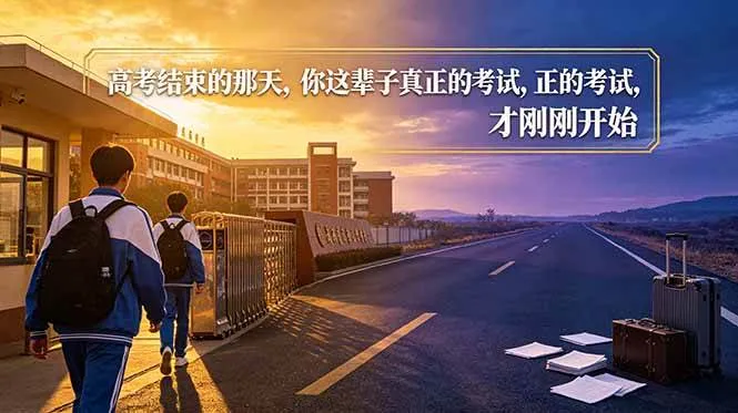 （18968期）付费文章：高考结束的那天，你这辈子真正的考试，才刚刚开始mc69.cn - 副业项目分享,互联网学习资源,考公考研资料,虚拟资料与创业思路天璇笔记网