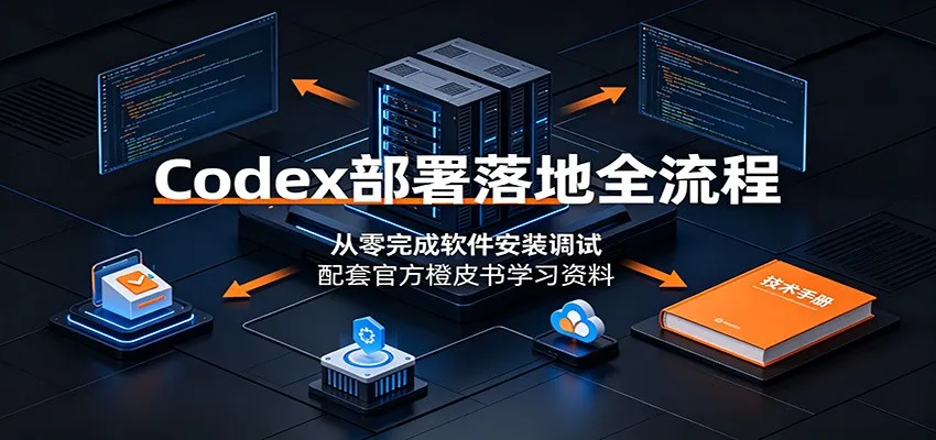 Codex部署落地全流程：从零完成软件安装调试，配套官方橙皮书学习资料mc69.cn - 副业项目分享,互联网学习资源,考公考研资料,虚拟资料与创业思路天璇笔记网