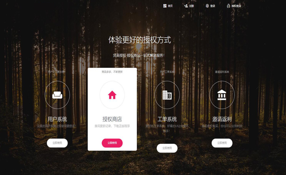 PHP域名授权系统网站 精美UI支付系统团队合作代理返利发卡系统 授权授权管理工单系统mc69.cn - 副业项目分享,互联网学习资源,考公考研资料,虚拟资料与创业思路天璇笔记网
