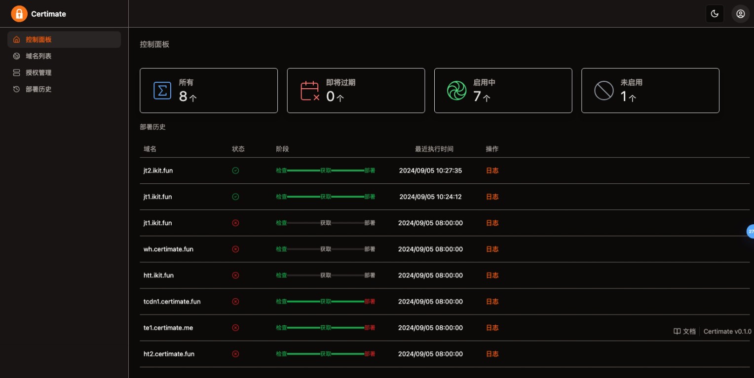 SSL证书管理系统工具网站源码，自动申请、部署SSL证书，并在证书即将过期时自动续期mc69.cn - 副业项目分享,互联网学习资源,考公考研资料,虚拟资料与创业思路天璇笔记网