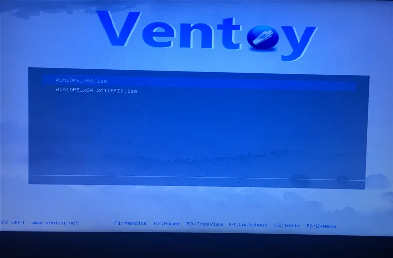 U盘启动制作Ventoy v1.1.16