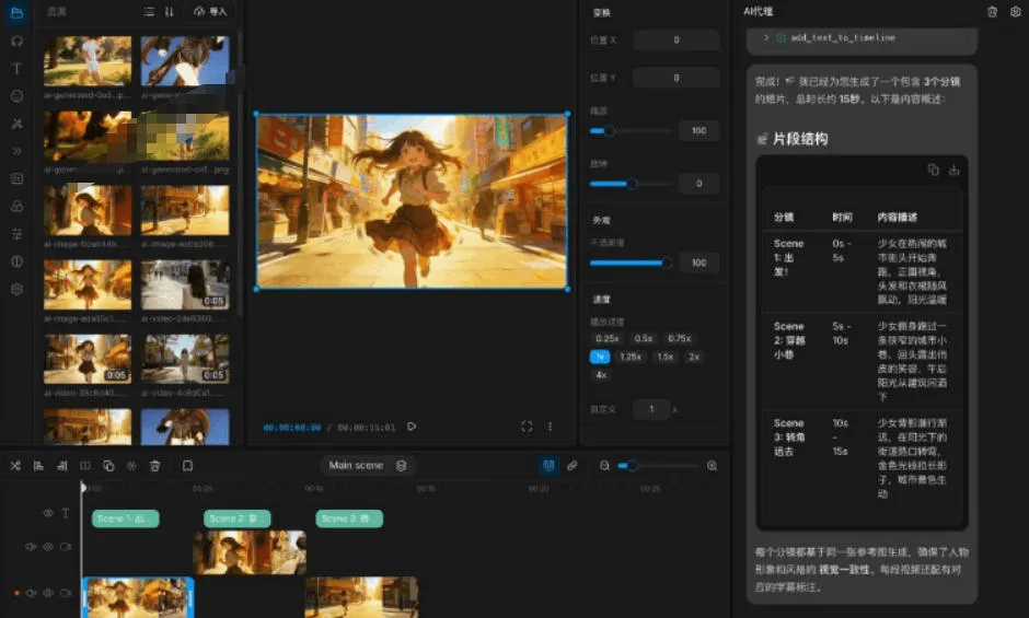 开源“剪映CapCut”替代品,居然支持一键生成视频字幕?还可在线AI剪辑视频,这也太爽了吧Cutia 开源“剪映CapCut”替代品,居然支持一键生成视频字幕?还可在线AI剪辑视频,这也太爽了吧Cutia