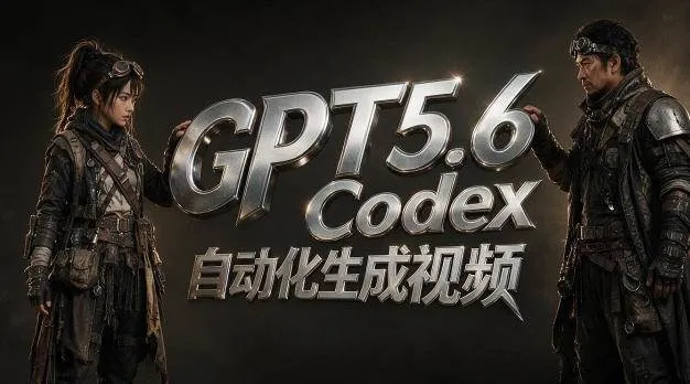 （19393期）GPT5.6+Codex自动化视频生成：提示词设计×角色设定×封面海报×工作流思路，高效产出AI视频mc69.cn - 副业项目分享,互联网学习资源,考公考研资料,虚拟资料与创业思路天璇笔记网