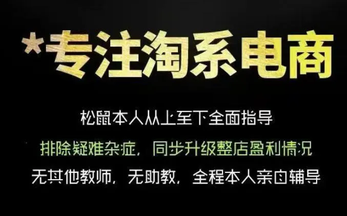 松鼠会电商VIP课程，从基础布局到高阶优化，助你掌握淘宝运营逻辑，提升店铺流量与转化mc69.cn - 副业项目分享,互联网学习资源,考公考研资料,虚拟资料与创业思路天璇笔记网