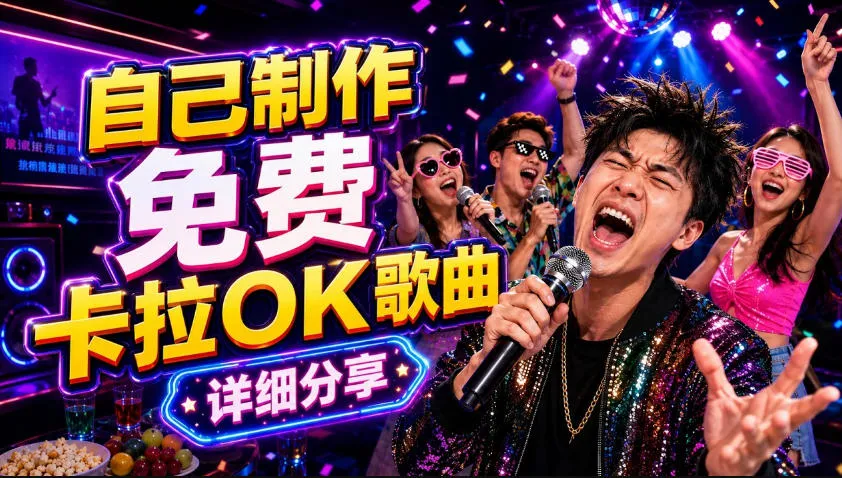 零基础AI制作免费卡拉OK视频教程，从歌曲生成、音轨分离到字幕制作、视频导出，手把手教学mc69.cn - 副业项目分享,互联网学习资源,考公考研资料,虚拟资料与创业思路天璇笔记网