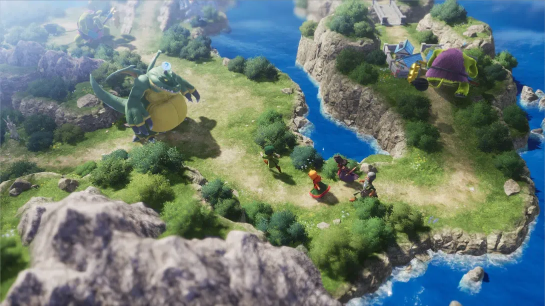【港版】勇者斗恶龙7重制版 .Dragon Quest VII Reimagined 中文