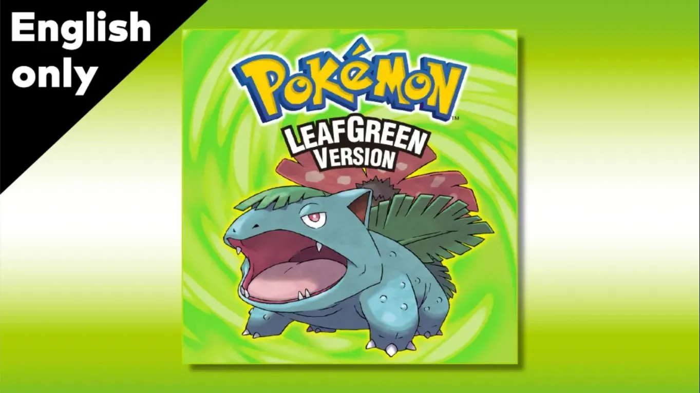 【美版】宝可梦叶绿 .Pokemon LeafGreen 中文汉化mc69.cn - 副业项目分享,互联网学习资源,考公考研资料,虚拟资料与创业思路天璇笔记网