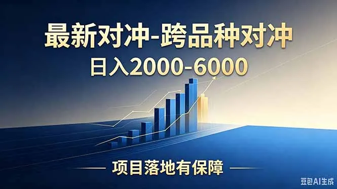 跨品种对冲震撼首发！日收益2000-6000+，项目绿色长久，安全稳健，合规靠谱，可批量放大mc69.cn - 副业项目分享,互联网学习资源,考公考研资料,虚拟资料与创业思路天璇笔记网