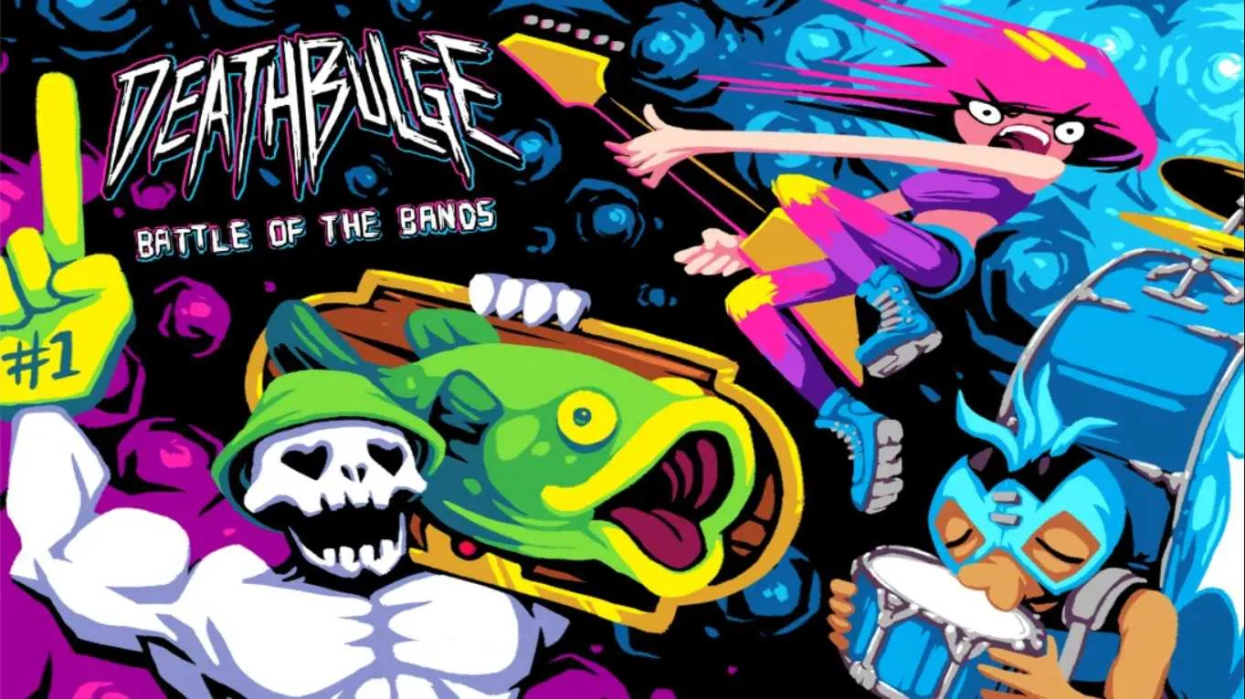 【美版】死亡鼓点：乐队之战 .Deathbulge Battle of the Bands 英语