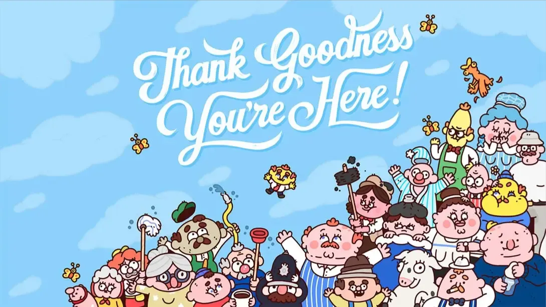 【美版】谢天谢地你来了！ .Thank Goodness You’re Here! 中文