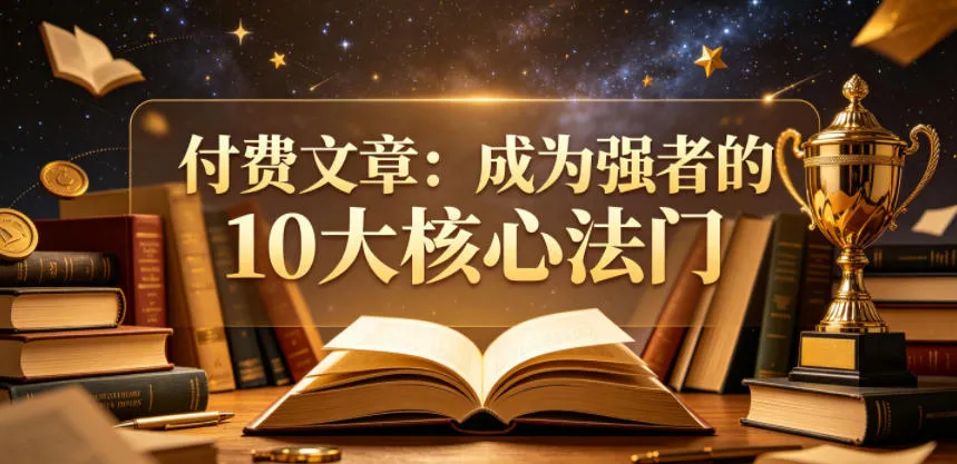 付费文章：成为强者的10大核心法门mc69.cn - 副业项目分享,互联网学习资源,考公考研资料,虚拟资料与创业思路天璇笔记网