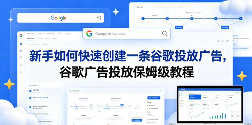 新手如何快速创建一条谷歌投放广告，谷歌广告投放保姆级教程mc69.cn - 副业项目分享,互联网学习资源,考公考研资料,虚拟资料与创业思路天璇笔记网