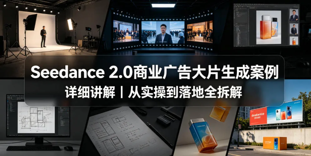 Seedance 2.0商业广告大片生成案例详细讲解｜从实操到落地全拆解mc69.cn - 副业项目分享,互联网学习资源,考公考研资料,虚拟资料与创业思路天璇笔记网