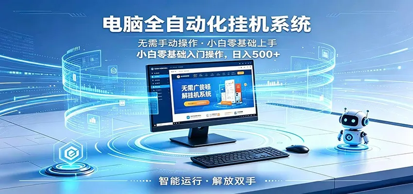 智能广告挂机无需值守，小白上手轻松实现每日增收mc69.cn - 副业项目分享,互联网学习资源,考公考研资料,虚拟资料与创业思路天璇笔记网