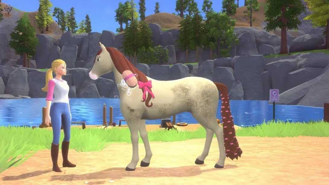 【美版】芭比马术小径 .Barbie Horse Trails 中文