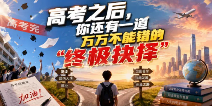 付费文章：高考之后，你还有一道万万不能错的“终极抉择”mc69.cn - 副业项目分享,互联网学习资源,考公考研资料,虚拟资料与创业思路天璇笔记网