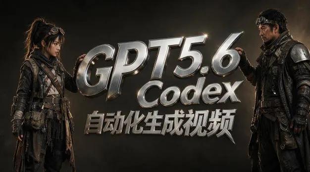 GPT5.6+Codex自动化生成视频全流程实战，从提示词设计、角色设定、封面海报，到视频生成思路与自动化工作流mc69.cn - 副业项目分享,互联网学习资源,考公考研资料,虚拟资料与创业思路天璇笔记网