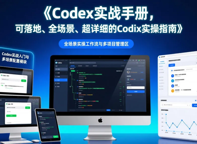 Codex实战手册，可落地、全场景、超详细的Codex实操指南mc69.cn - 副业项目分享,互联网学习资源,考公考研资料,虚拟资料与创业思路天璇笔记网