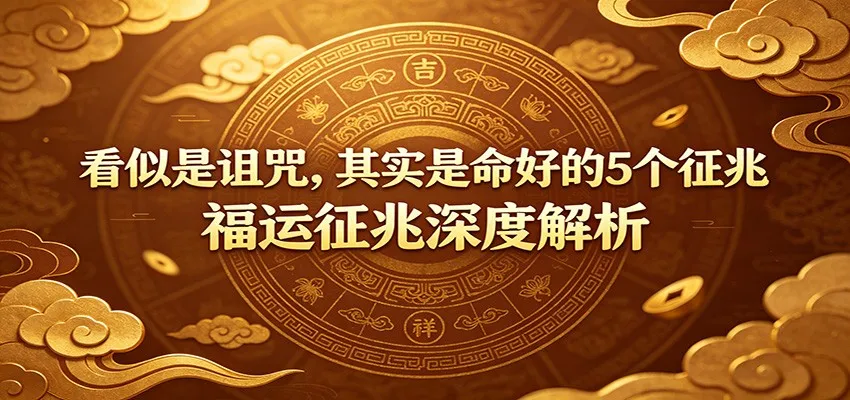 付费文章：《看似是诅咒，其实是命好的5个征兆》福运征兆深度解析mc69.cn - 副业项目分享,互联网学习资源,考公考研资料,虚拟资料与创业思路天璇笔记网