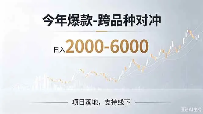 （19150期）2026创业新风口—跨品种对冲震撼首发！日收益2000-6000+，项目绿色长久，安全稳健mc69.cn - 副业项目分享,互联网学习资源,考公考研资料,虚拟资料与创业思路天璇笔记网