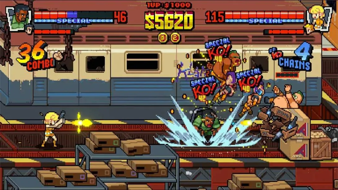 【美版】双截龙外传：龙之崛起 Double Dragon Gaiden : Rise of the Dragons 中文