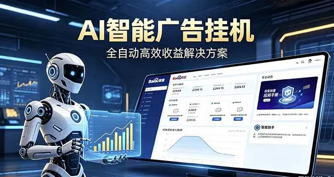 （18661期）Ai智能广告挂机 别再瞎折腾了！这个全自动挂机项目，新手当天见钱，告别频繁换项目的烦恼mc69.cn - 副业项目分享,互联网学习资源,考公考研资料,虚拟资料与创业思路天璇笔记网