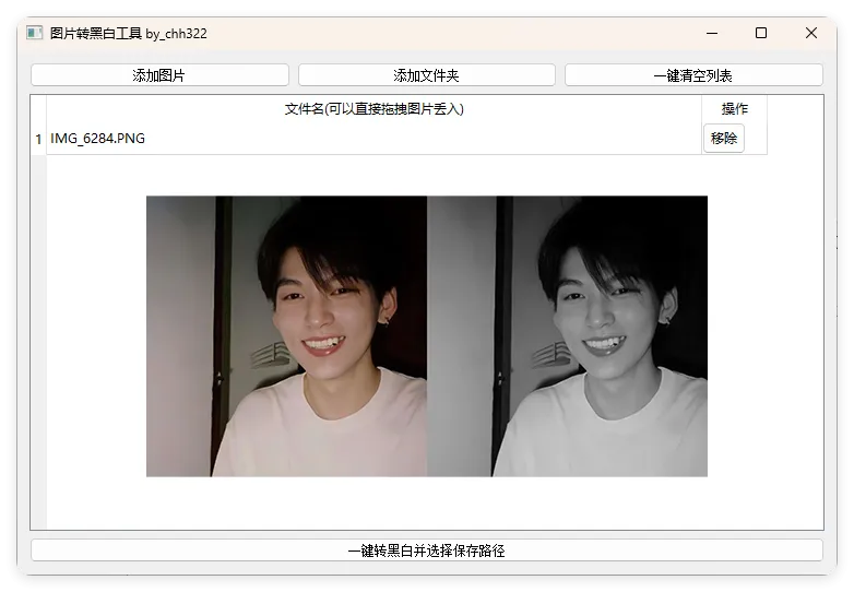 图片批量转黑白添水印工具mc69.cn - 副业项目分享,互联网学习资源,考公考研资料,虚拟资料与创业思路天璇笔记网