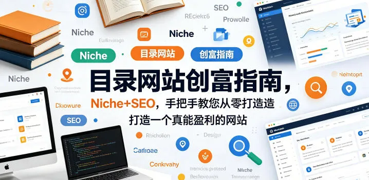 目录网站创富指南，Niche+SEO，手把手教您从零打造打造一个真能盈利的网站【原创双语字幕】mc69.cn - 副业项目分享,互联网学习资源,考公考研资料,虚拟资料与创业思路天璇笔记网