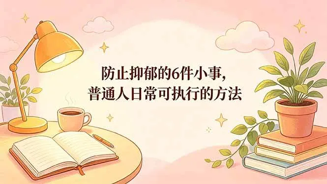（18385期）付费文章：防止抑郁的6件小事，普通人日常可执行的方法mc69.cn - 副业项目分享,互联网学习资源,考公考研资料,虚拟资料与创业思路天璇笔记网