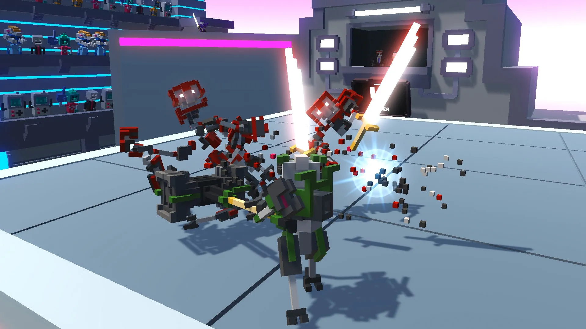 《机器人角斗场 Clone Drone in the Danger Zone》Switch美版中文NSZ下载 – 含1.7.0补丁