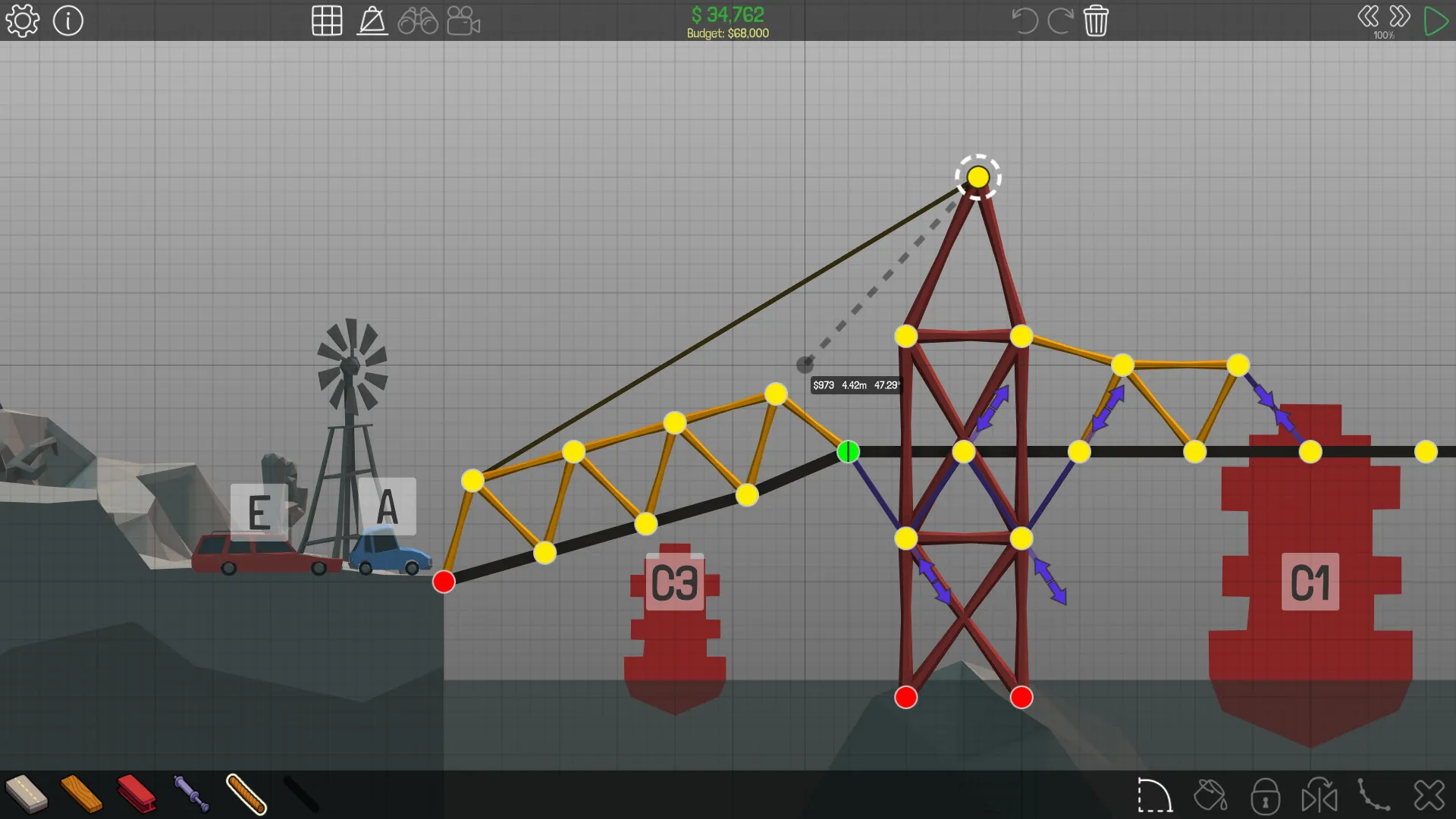 《桥梁建筑师 Poly Bridge》Switch中文版NSP下载 – 含1.1.0补丁