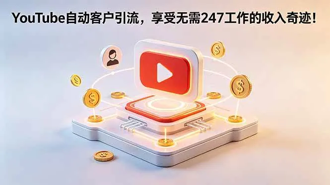 （18658期）YouTube 自动客户引流，享受无需 247 工作的收入奇迹！【原创双语字幕】mc69.cn - 副业项目分享,互联网学习资源,考公考研资料,虚拟资料与创业思路天璇笔记网