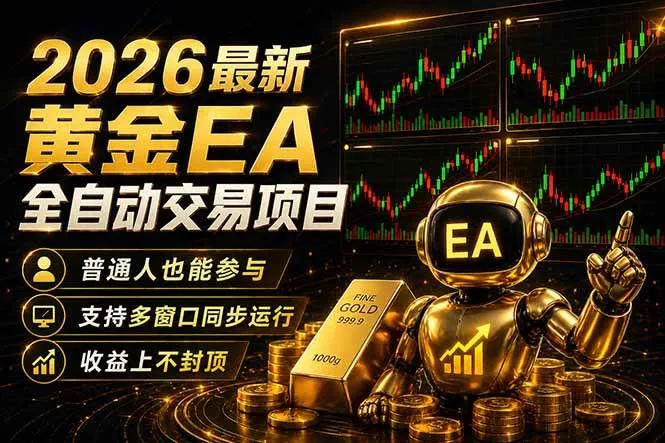 （18230期）最新黄金EA量化赛道，全程自动执行，多窗口操作直接放大结果mc69.cn - 副业项目分享,互联网学习资源,考公考研资料,虚拟资料与创业思路天璇笔记网