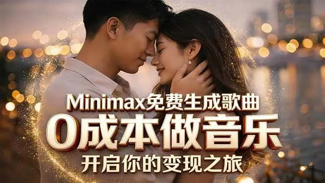 （18401期）Minimax免费生成歌曲实测！0成本做音乐，说唱流行Lofi一键生成mc69.cn - 副业项目分享,互联网学习资源,考公考研资料,虚拟资料与创业思路天璇笔记网