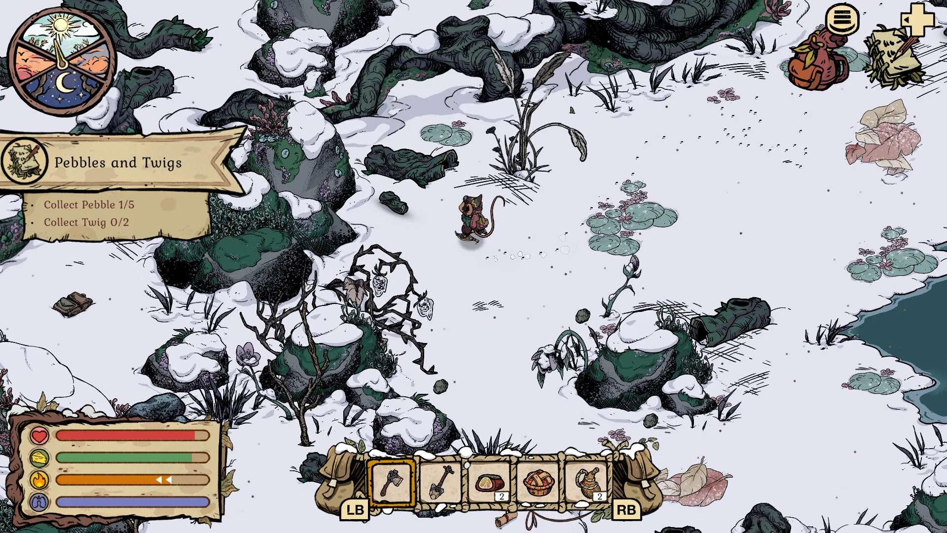《林间暖巢 Winter Burrow》Switch美版中文NSZ下载 – 含1.0.3补丁
