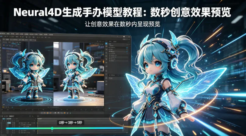 Neural4D生成手办模型教程，让创意效果在数秒内呈现预览mc69.cn - 副业项目分享,互联网学习资源,考公考研资料,虚拟资料与创业思路天璇笔记网