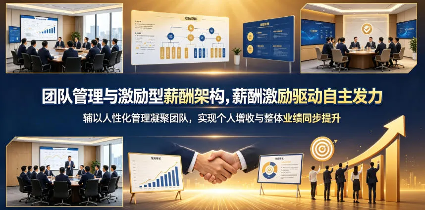 团队管理与激励型薪酬架构，薪酬激励驱动自主发力，辅以人性化管理凝聚团队，实现个人增收与整体业绩同步提升mc69.cn - 副业项目分享,互联网学习资源,考公考研资料,虚拟资料与创业思路天璇笔记网