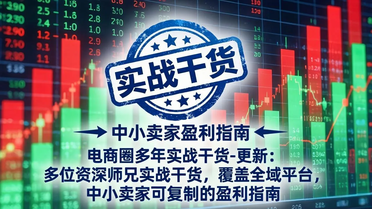 电商圈多年实战干货-更新4月：多位资深师兄实战干货，覆盖全域平台，中小卖家可复制的盈利指南mc69.cn - 副业项目分享,互联网学习资源,考公考研资料,虚拟资料与创业思路天璇笔记网