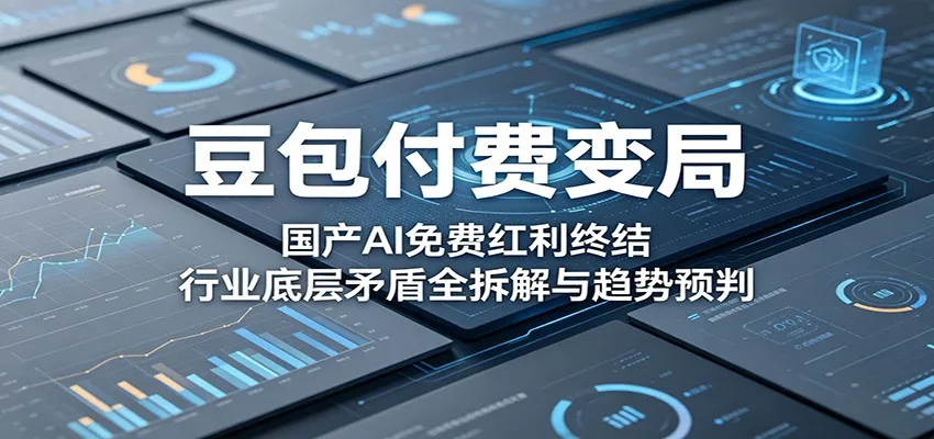 豆包付费变局：国产AI免费红利终结，行业底层矛盾全拆解与趋势预判mc69.cn - 副业项目分享,互联网学习资源,考公考研资料,虚拟资料与创业思路天璇笔记网